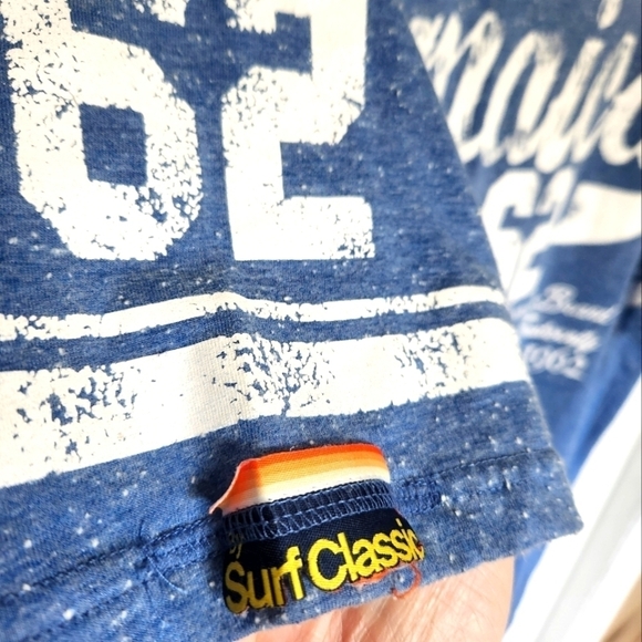 Men's Surf Classic "Jamaica" Plus  Size Baseball's Tee - Size 3x - Picture 5 of 10